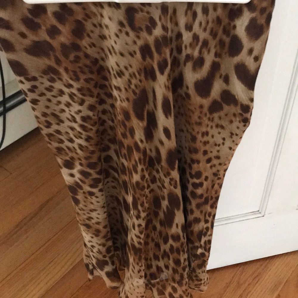 Leopard skirt